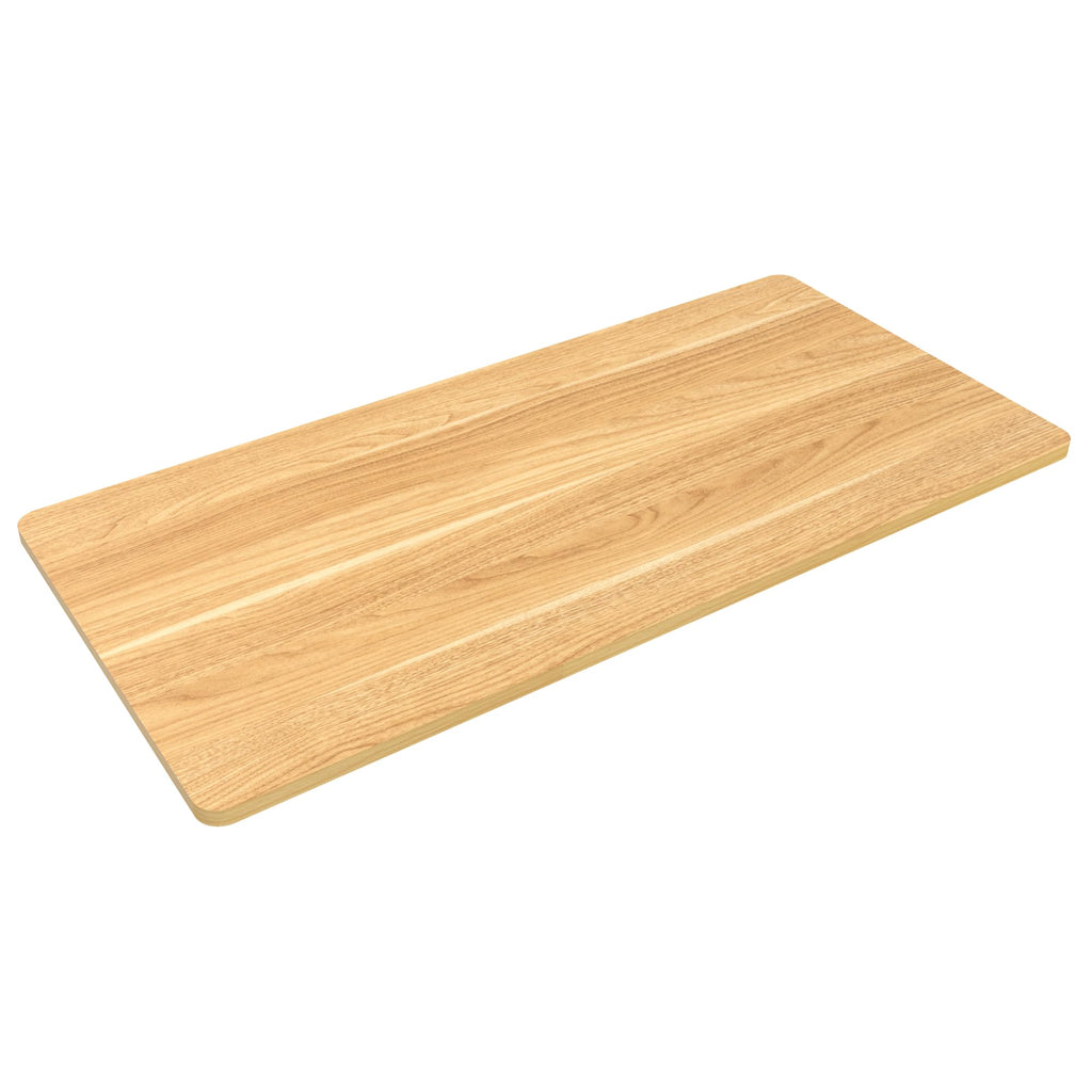 Flexispot Whole Piece 48'X30' Desktop 1' Thickness Height Adjustable Desk Rectangular Tabletop Maple Board (48Inch Maple Top)