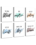 ???????????? Motivational Wall Decor Inspirational Office Wall Art Quotes Wall Art for Living Room Encouraging Canvas Posters fo