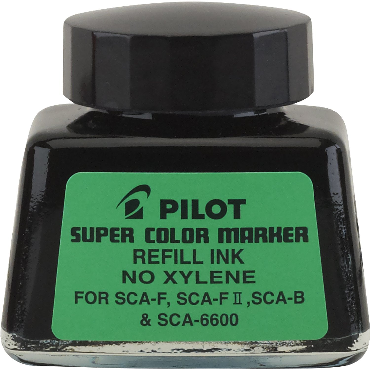 Pilot Super Color Permanent Marker Refill Ink, Xylene-Free Black Ink, 1 Ounce Bottle With Dropper (48500)
