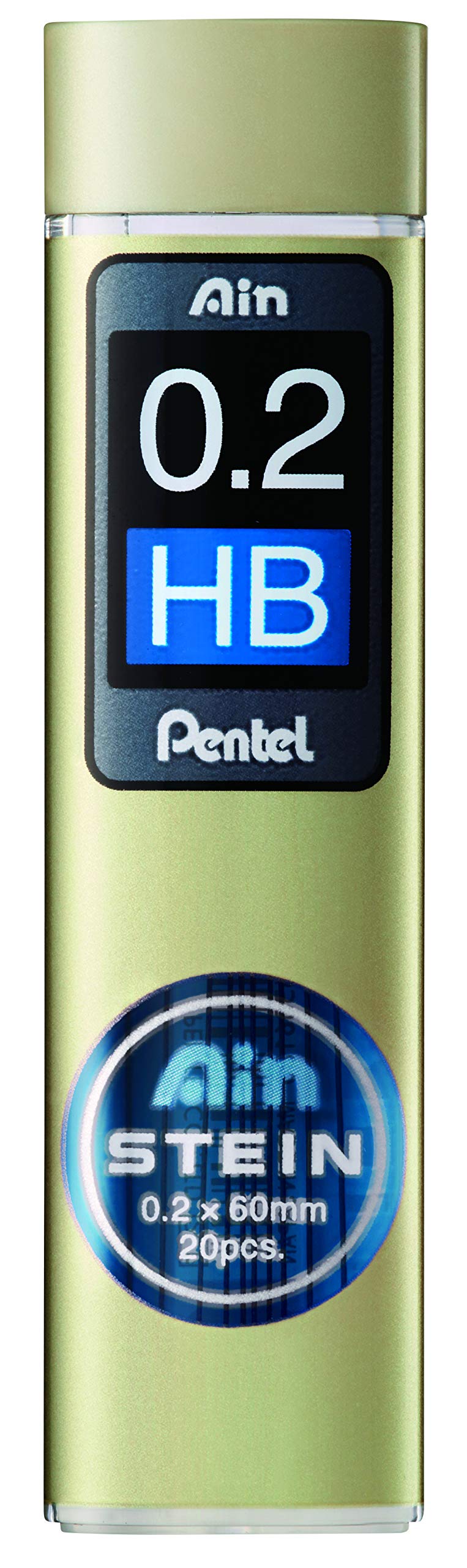 Pentel C272W-Hb Ain Stein Mechanical Pencil Lead 20 Lead