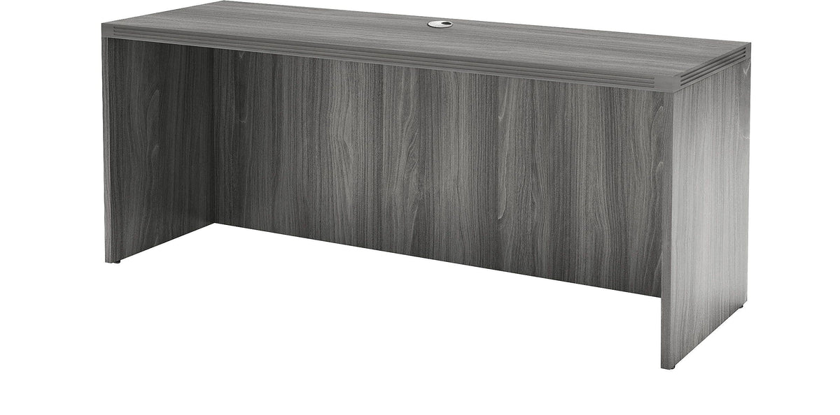 Mayline ACD7224LGS Aberdeen Credenza, 72&quot;W x 24&quot;D, Gray Steel Tf