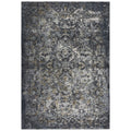 Spring 8'6" X 11'10" Abstract Gray/Dk. Gray/Gray/Brown/Black Power-Loomed Rug