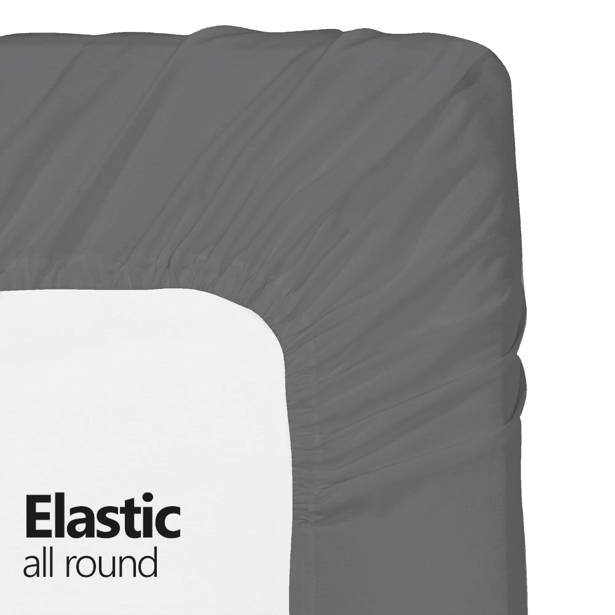 Micro Fiber 2 Twin Xl Fitted Bed Sheets (2-Pack) Soft And Comfy - Twin Extra Long, 15'' Deep Pocket, 39'' X 80'' Great For Dorm