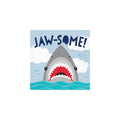 Shark Party Jaw-Some Napkins, 16 ct