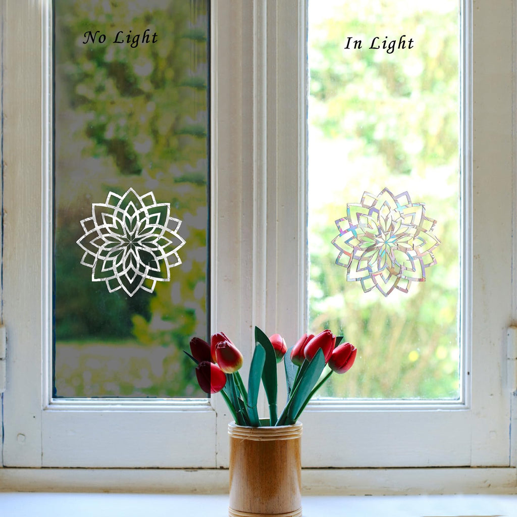 27 Pieces Birds Static Window Clings Anti Collision Window Decals For Bird Strikes, Glass Door Window Stickers, Stop Birds Flyin