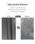 Navenwelle Outdoor Bench Cushion 48X18X3 Inch, Waterproof Seat Cushions With Bottom Anti-Slip Bead, High Respond Cushion For Ben