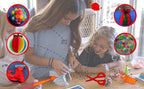 2024 Christmas Countdown Advent Calendar. Beautiful Diy Arts & Crafts Ornaments & Decorations Handmade By Your Kids. 24 Days, Al