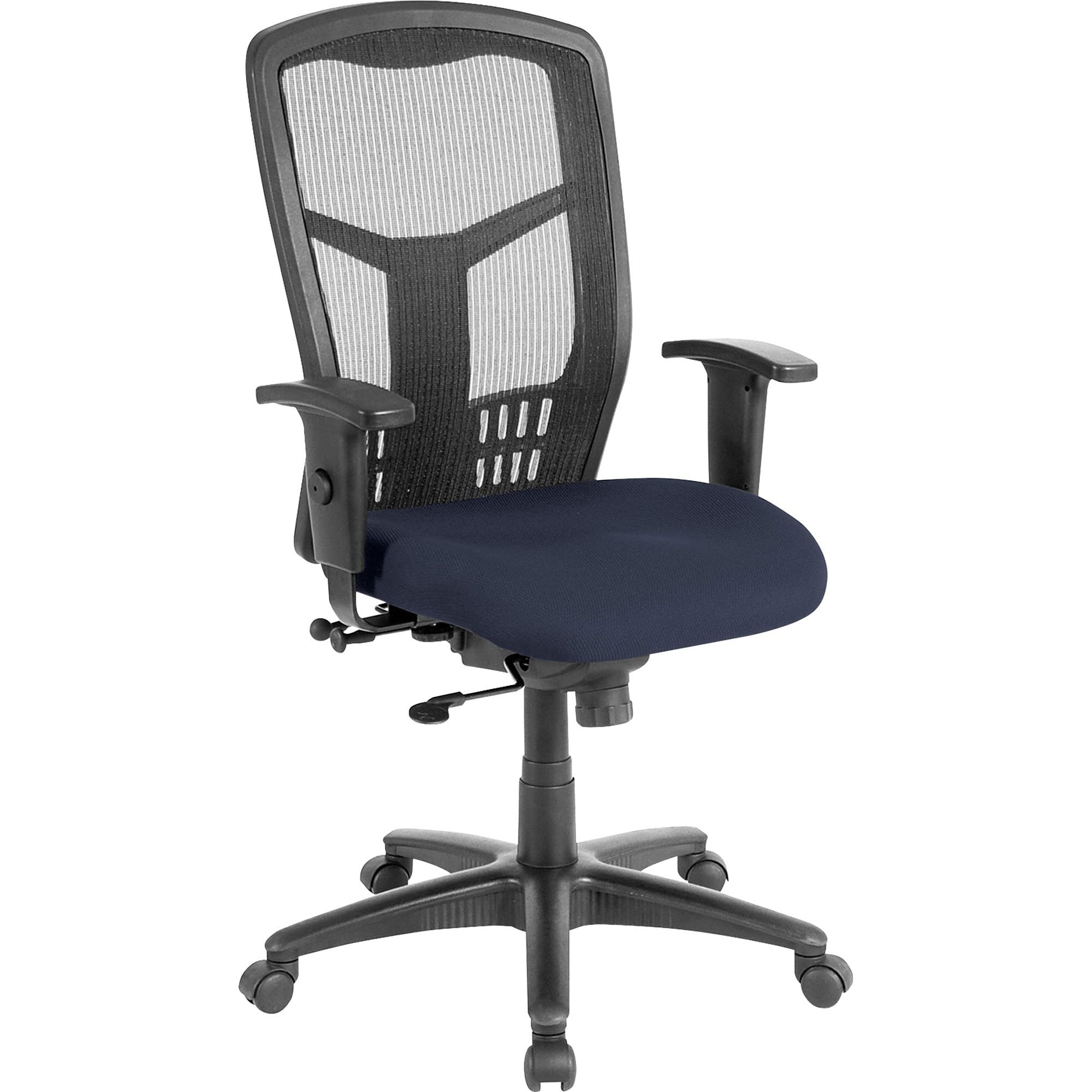 Lorell 8620501 Exec High-Back Swivel Chair, 28-1/2-Inch X28-1/2-Inch X45-Inch, Periwinkle