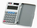 School Smart 8-Digit Lcd Dual Power Pocket Calculator, 2-7/8 X 3/8 X 4-5/8 Inches