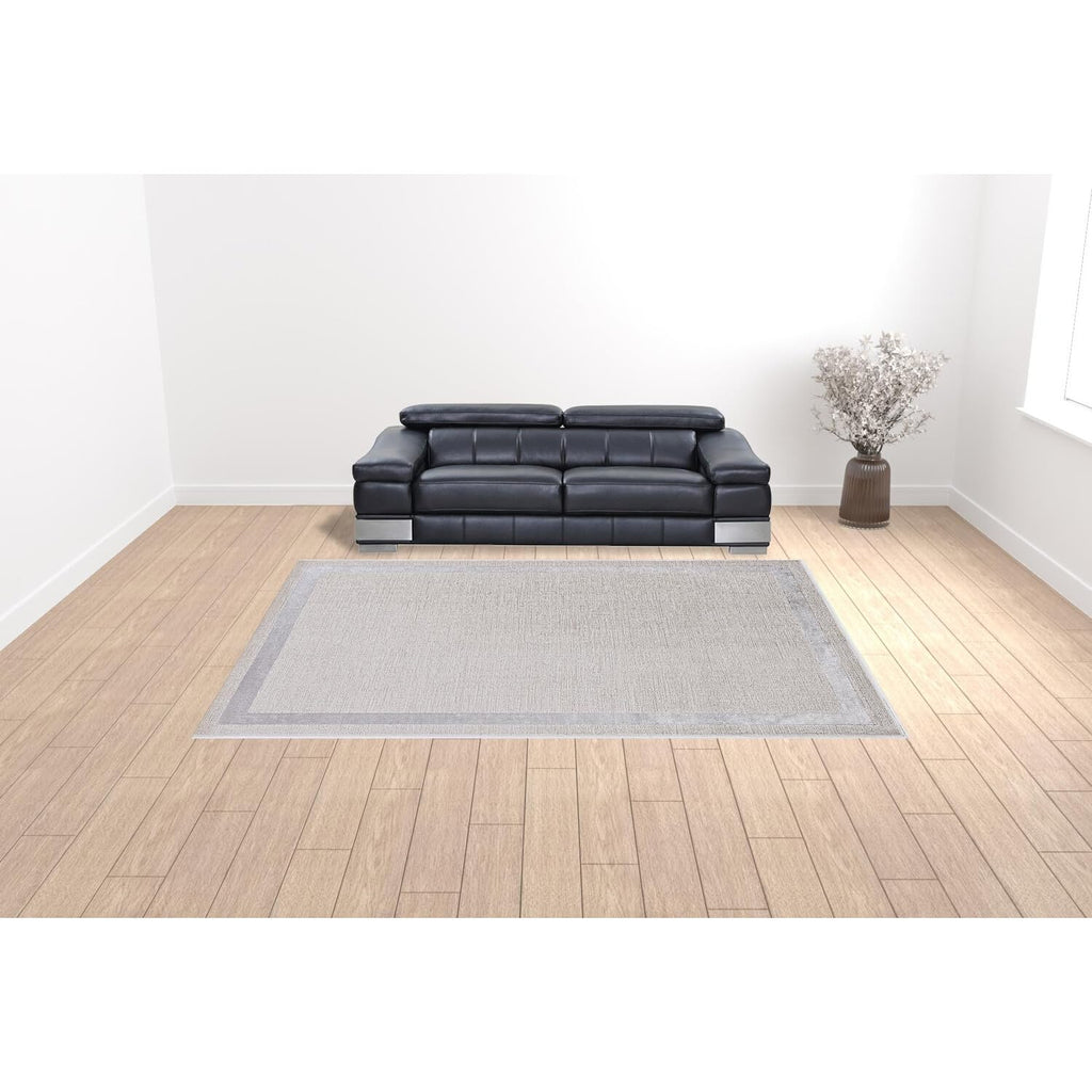 HomeRoots 10' X 13' Ivory Area Rug