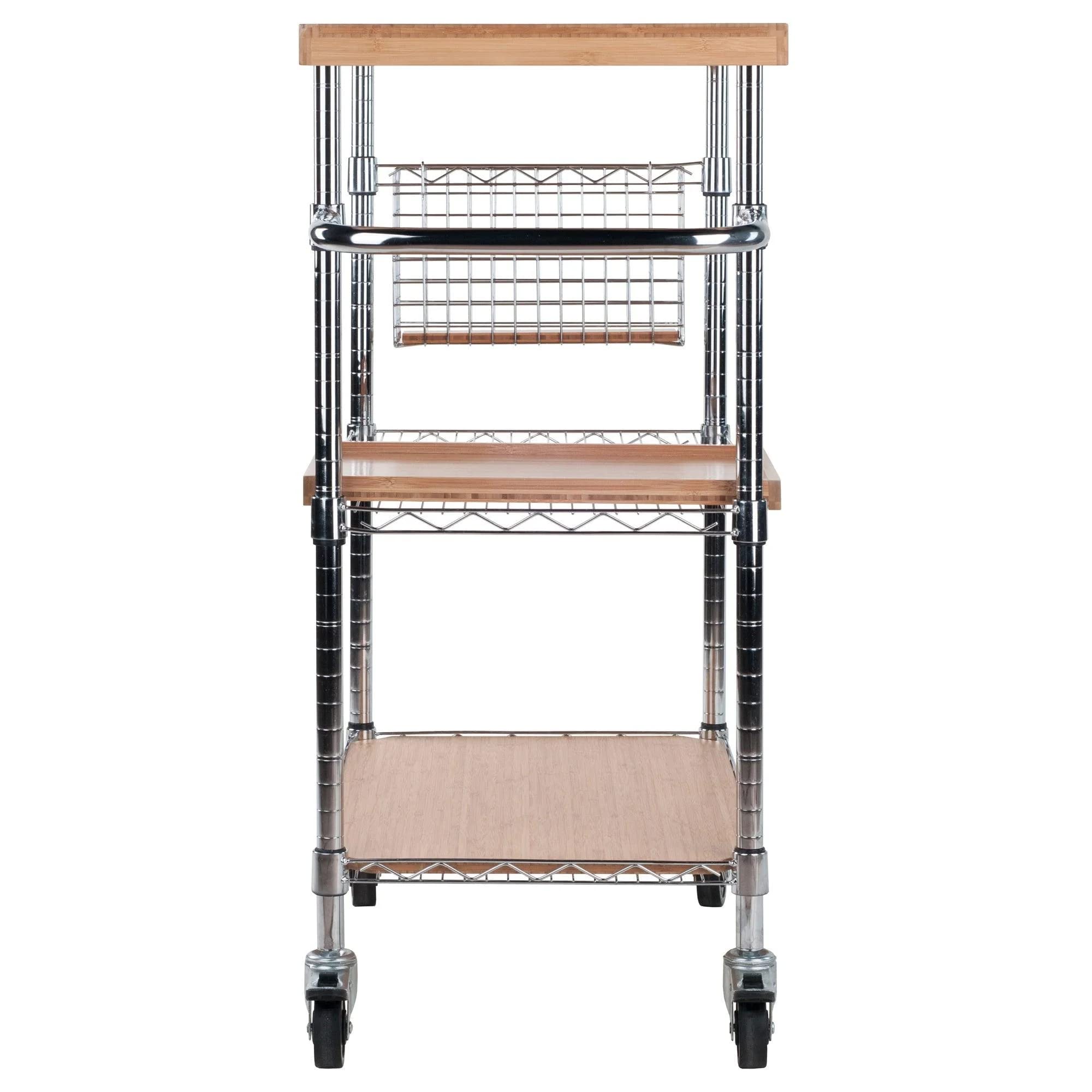 Winsome Wood Madera Kitchen, Bamboo