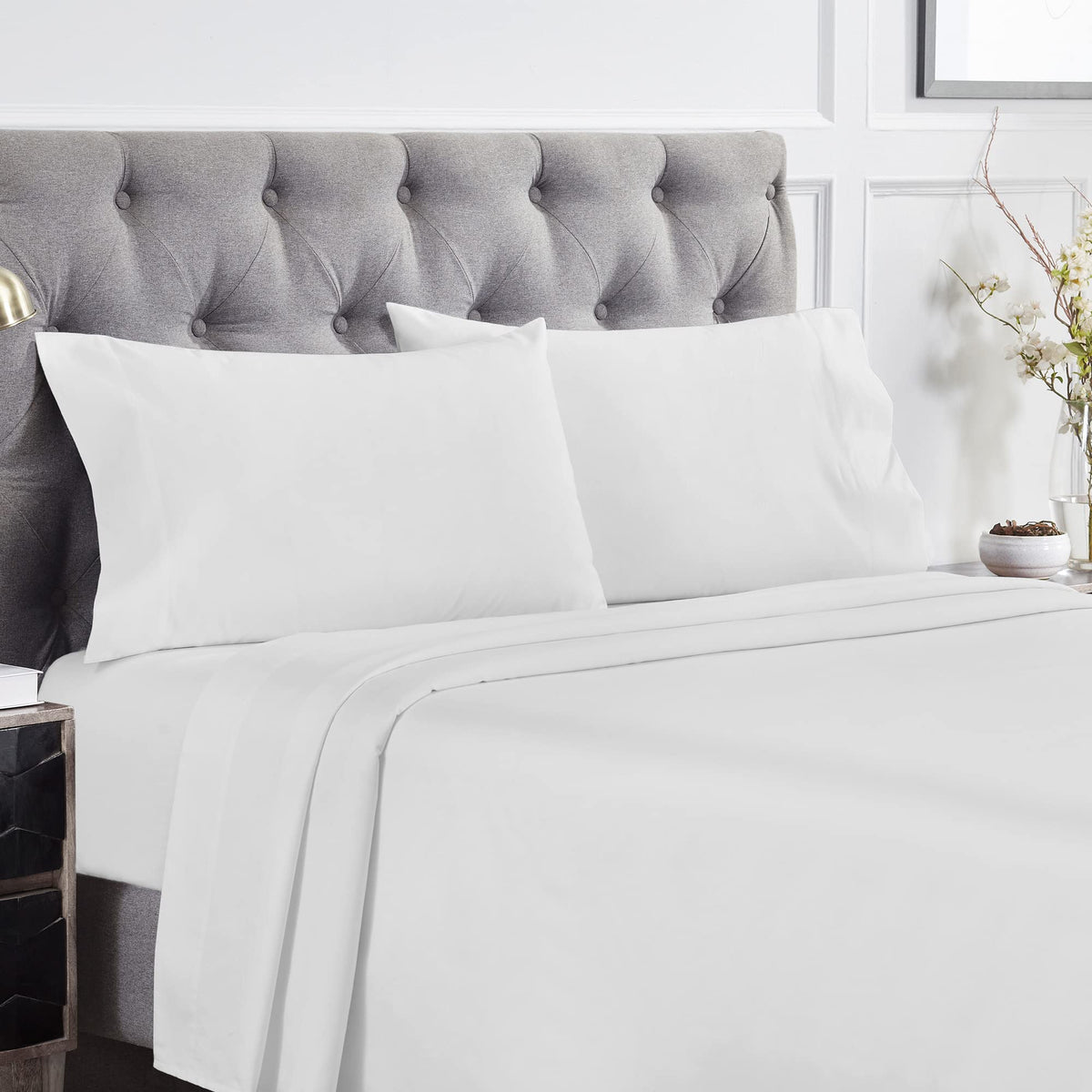 California Design Den Real 1000 Thread Count Sheets, 100% Cotton Sateen, Soft Thick & Smooth Vs. Egyptian Cotton Claims, Cal Kin