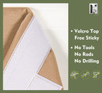 Pi Blackout French Door Curtain 2 Panels,Door Window Shade Privacy Thermal Insulated Long Door Curtain For Glass Door/Sliding Door/Tie Up Shade (W26Xl80,Cappuccino)