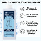 Nespresso Compatible Descaling Kit, Total 8 Uses, Eco-Friendly Formula To Clean Coffee Machine, Vertuoline Compatible Descaling