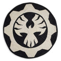 Gears Of War Fleece Throw Blanket - Round 60-Inch Phoenix Omen Logo - Plush Design For Couch, Bed, Chair - Great Sleep Comforter