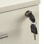 Safco Mayline Mnfftss Medina Freestanding Mobile File Pedestal Ff, Textured Sea Salt Laminate