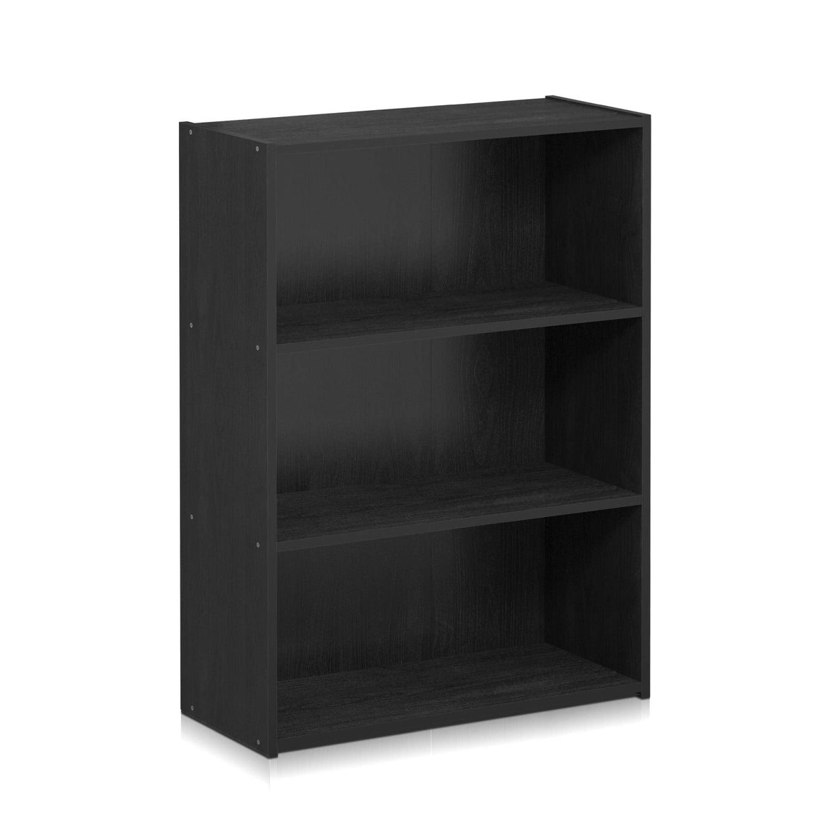 Furinno Pasir 3-Tier Open Shelf Bookcase, Americano