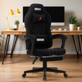 Drogo Apex Ergonomic Gaming Chair, Highback Computer Chair With Linkage Armrest, Breathable Fabric, Adjustable Height, Head & Lu