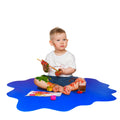 Floortex Blue CraftTex Sploshmat 40 x 40 Crafting Protection Mat for Hard Floors