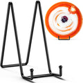 TR-LIFE 3 Pack 10 Inch Large Plate Stands for Display - Metal Plate Holder Display Stand + Picture Frame Holder Stand + Small Ea
