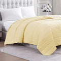 Casa Platino Bed Blanket King Size - Pre-Washed Soft Quilted Blanket - Lightweight King Size Blanket - All Season King Blanket -