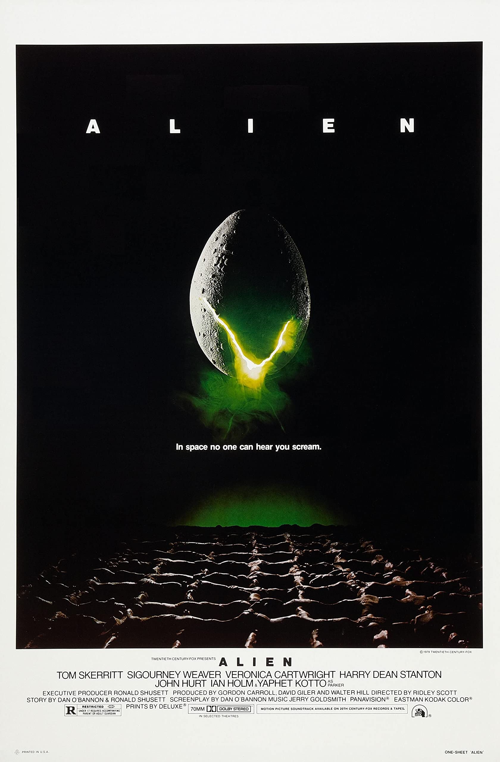 Poster Alien (1979) Movie 24x36