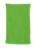 Q-Tees Budget Rally Towel One Size Lime