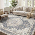 homewill Washable Rug 9x12 Area Rugs for Living Room Bedroom Dining Room Home Office Floor Decor -Stain & Fade Resistant Non Sli