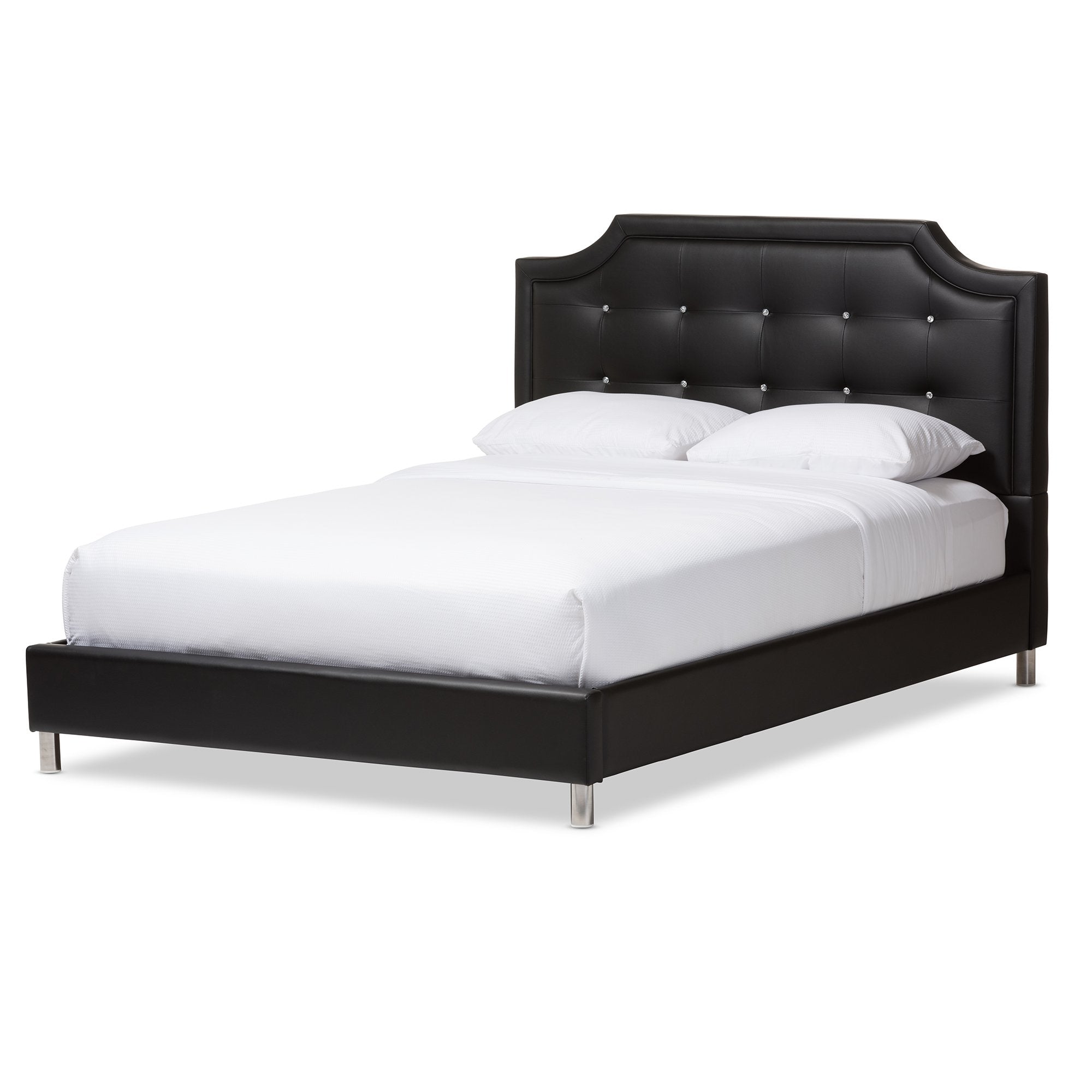 Baxton Studio Carlotta Platform Bed - Thumbnail 3