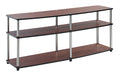 Convenience Concepts Designs2Go 3 Tier 60 TV Stand, Cherry