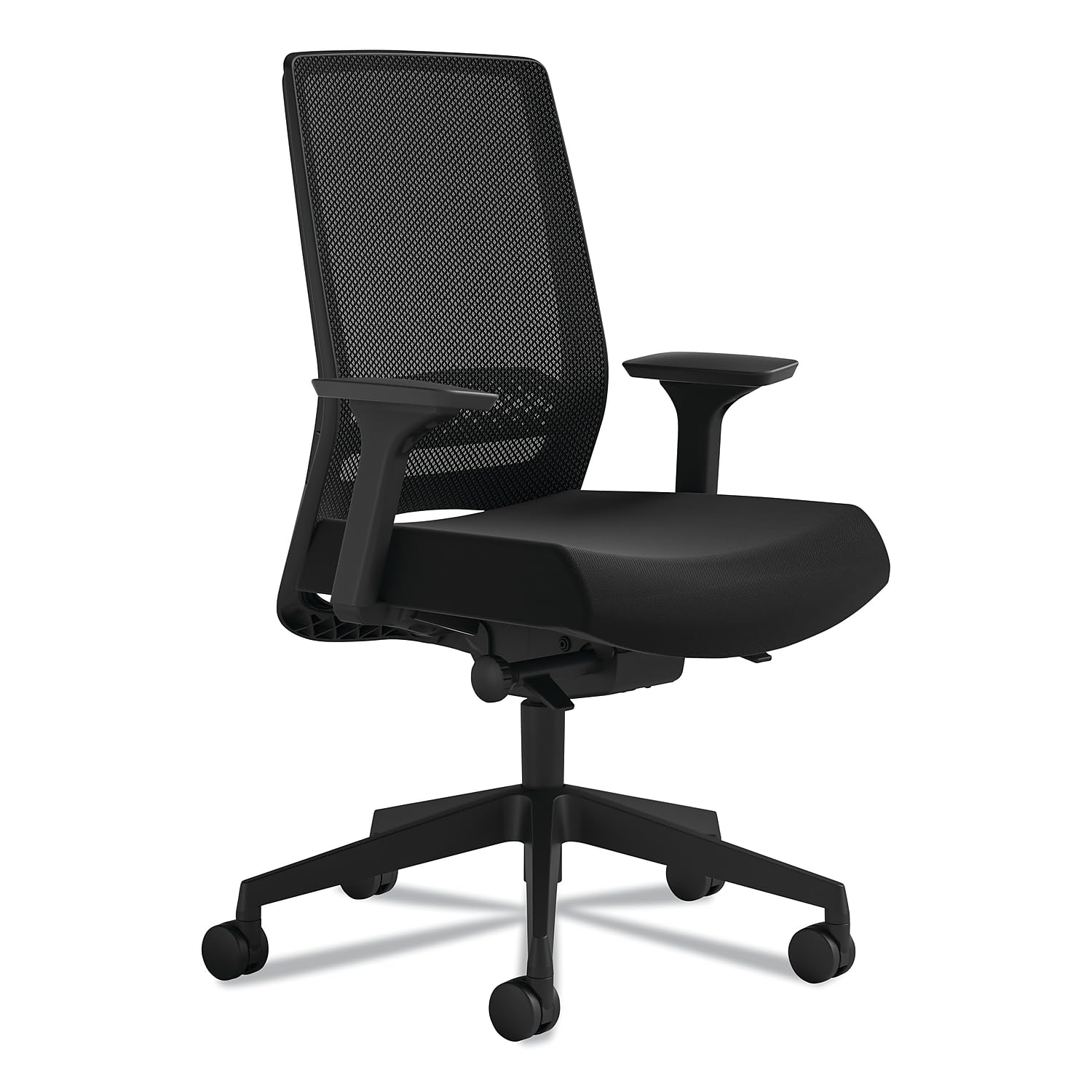 Safco Products Medina Deluxe Task Chair, Black