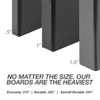 Samsill Durable 1.5 Inch Binder, Made In The Usa, D Ring Binder, Customizable Clear View Binder, Black, 12 Pack, Each Holds 350