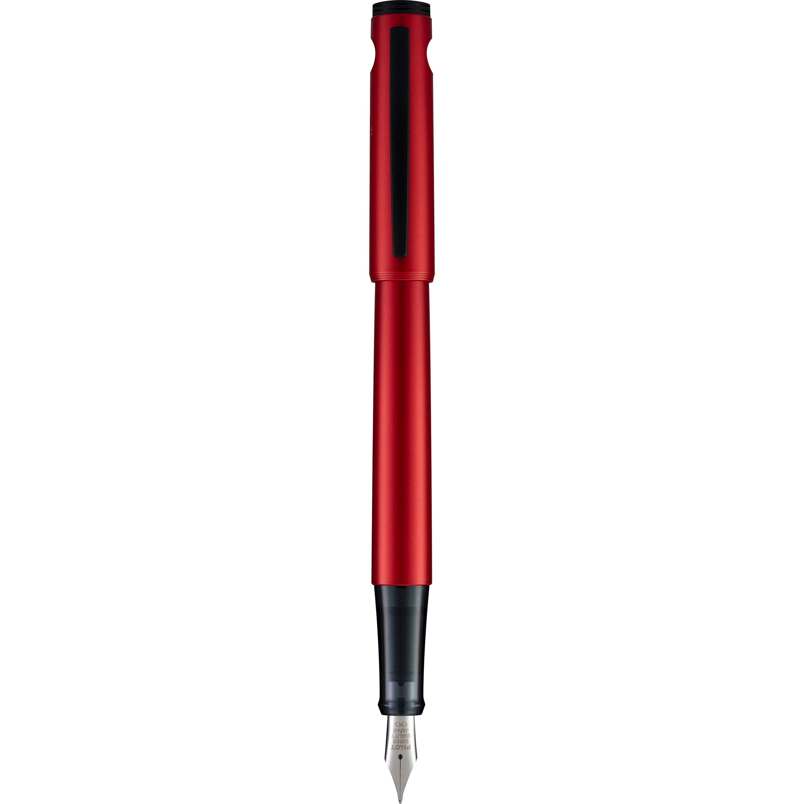 Pilot Explorer Lightweight Fountain Pen In Gift Box, Includes Con-B Converter; Red Barrel, Fine Nib (12277)