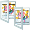 Golden State Art 10x12.5 Kids Art Frames Front-Opening Great for Kids Drawings, Artworks, Children Art Projects, Schoolwork, Hom