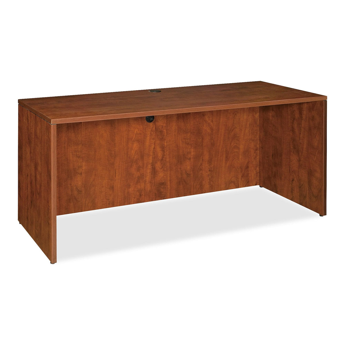 Lorell Laminated Credenza Shell, 66 By 24 By 29-1/2-Inch, Cherry