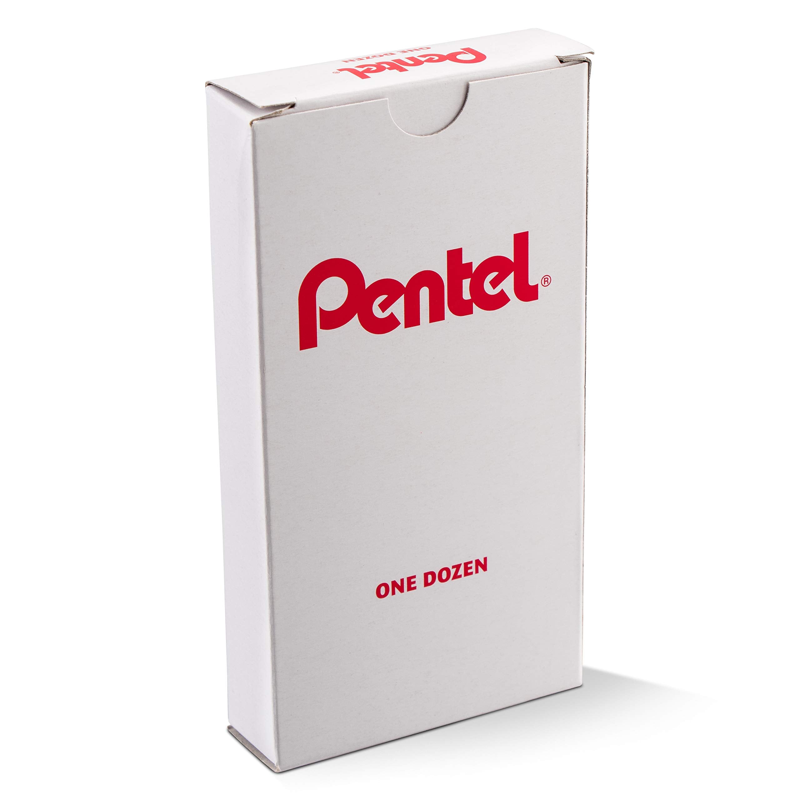 Pentel Arts 0.8Mm Hybrid Technica Gel Pen, Black, Box Of 12 (Kn108-A)