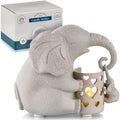 Romadedi Elephant Gifts for Women Mom Decor - Candle Holder Birthday from Daughter Christmas Sentimental Living Room Home Decora