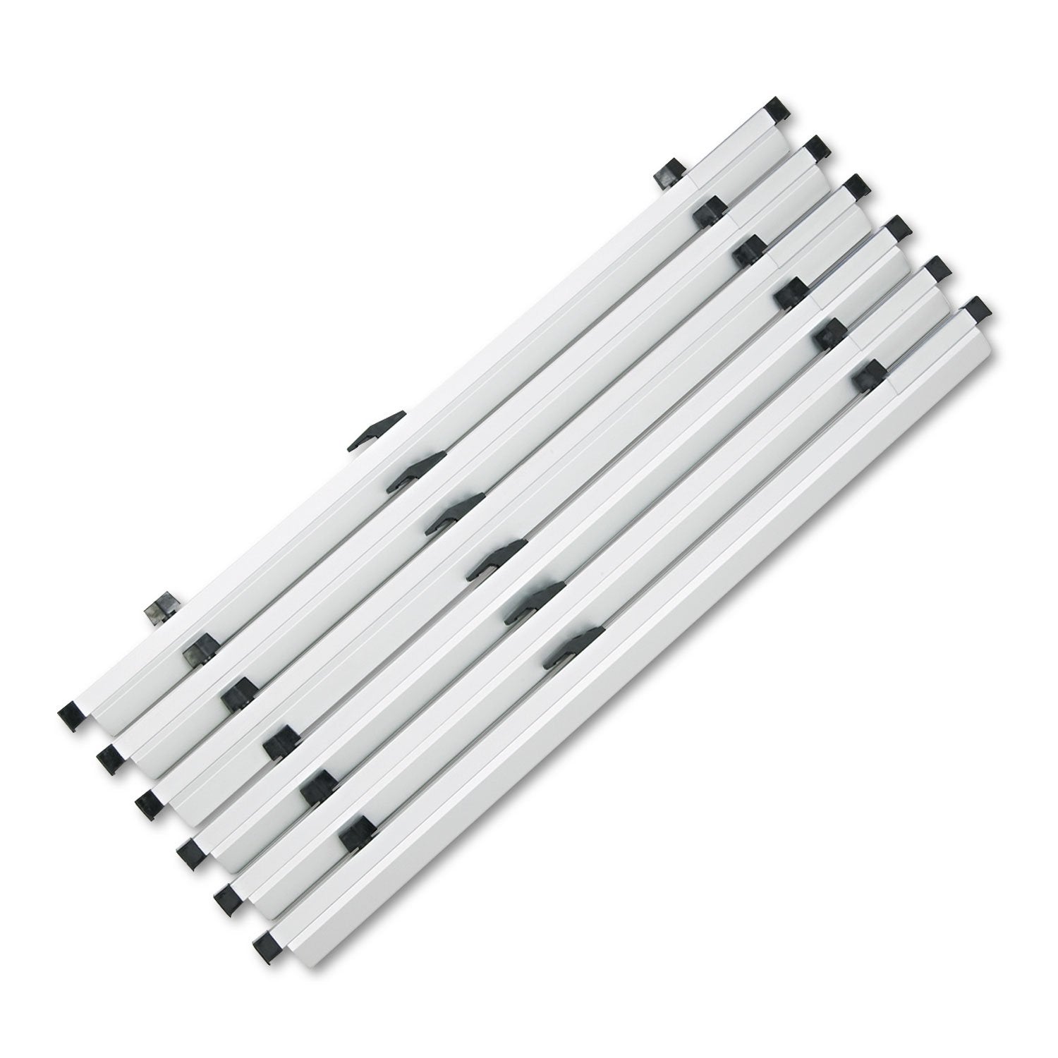 Safco Products 50036 30' Hanging Clamps For 30' X 42' Sheets, Gray, Set Of 6