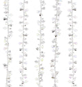 Kurt Adler Clear Acrylic Bead Garland,Christmas