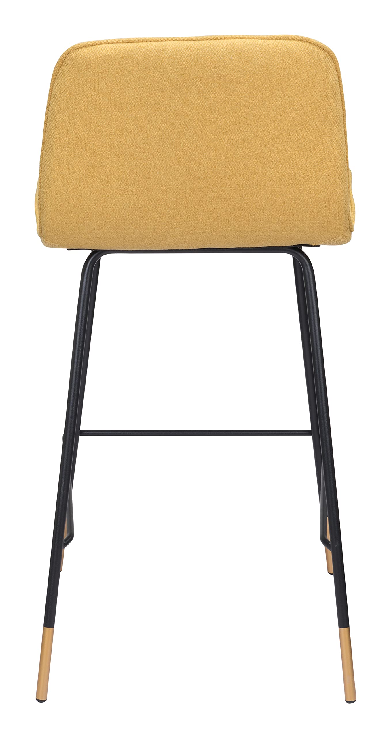 Zuo VAR Counter Stool Yellow