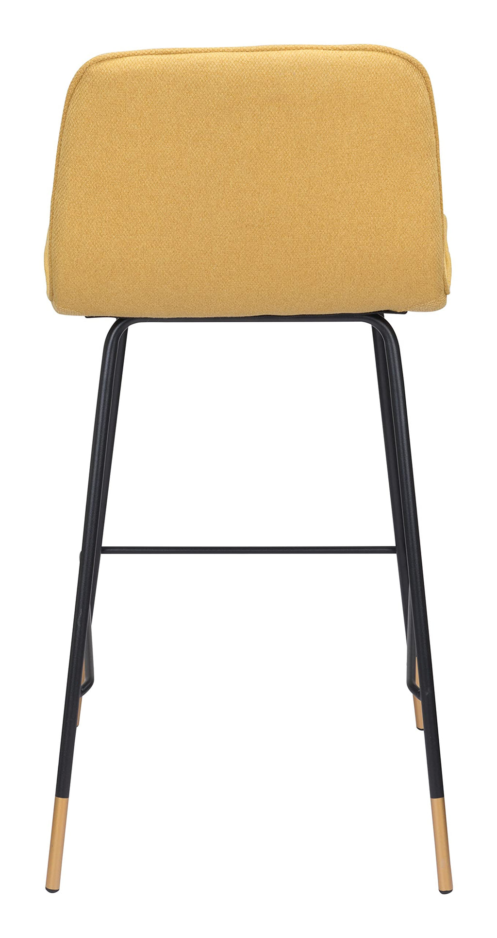 Zuo VAR Counter Stool Yellow