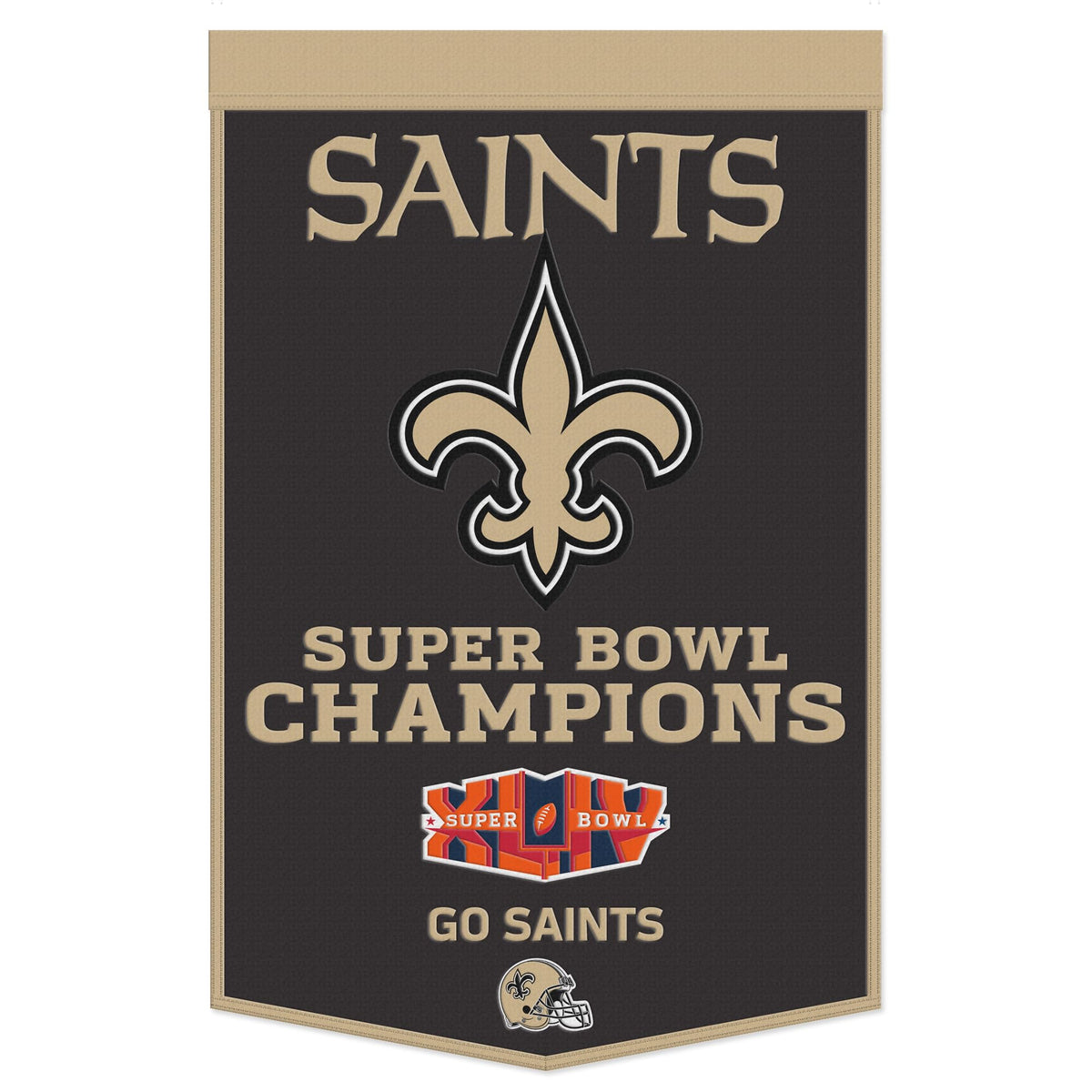 WinCraft New Orleans Saints 24' x 38' Championship Banner