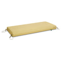 Duck Covers Weekend Water-Resistant Outdoor Bench Cushion, 42 X 18 X 3 Inch, Straw, Patio Furniture Cushions