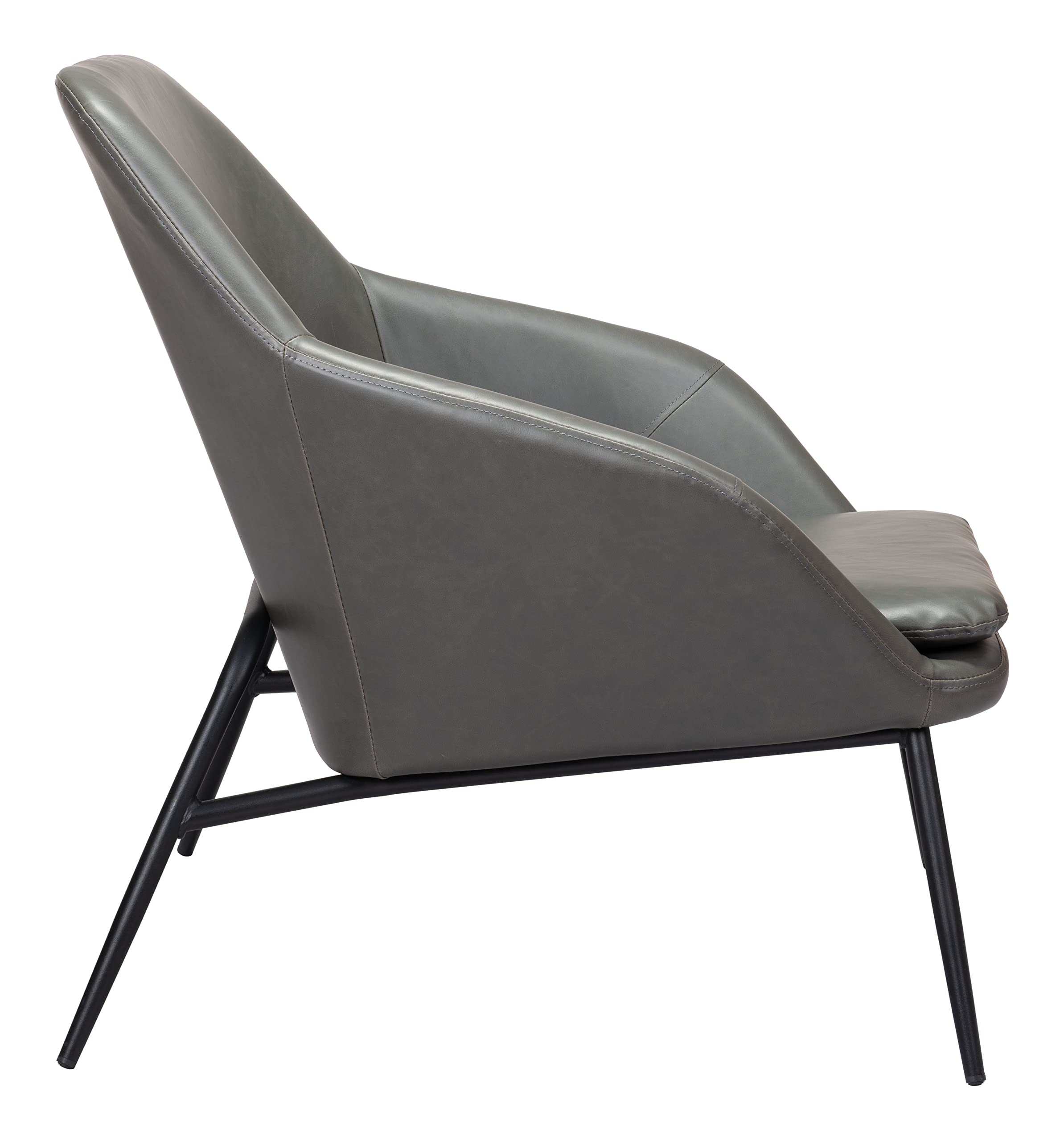 Zuo Manuel Accent Chair Gray