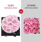 Preserved Roses In A Box - Forever Flowers, Immortal Roses, Eternal Rose Preserved Flowers For Delivery Prime Mothers Day & Vale