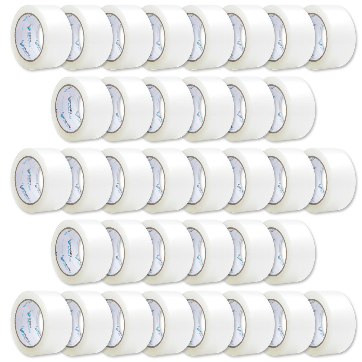 36 Pack Heavy Duty Packaging Tape, Clear Packing Tape Designed For Moving Boxes, Shipping, Office, And Storage, Commercial Grade