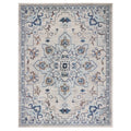 8 x 10 Ivory & Blue Medallion Boho Chic Area Rug by Safavieh - Non-Shedding, Easy Care