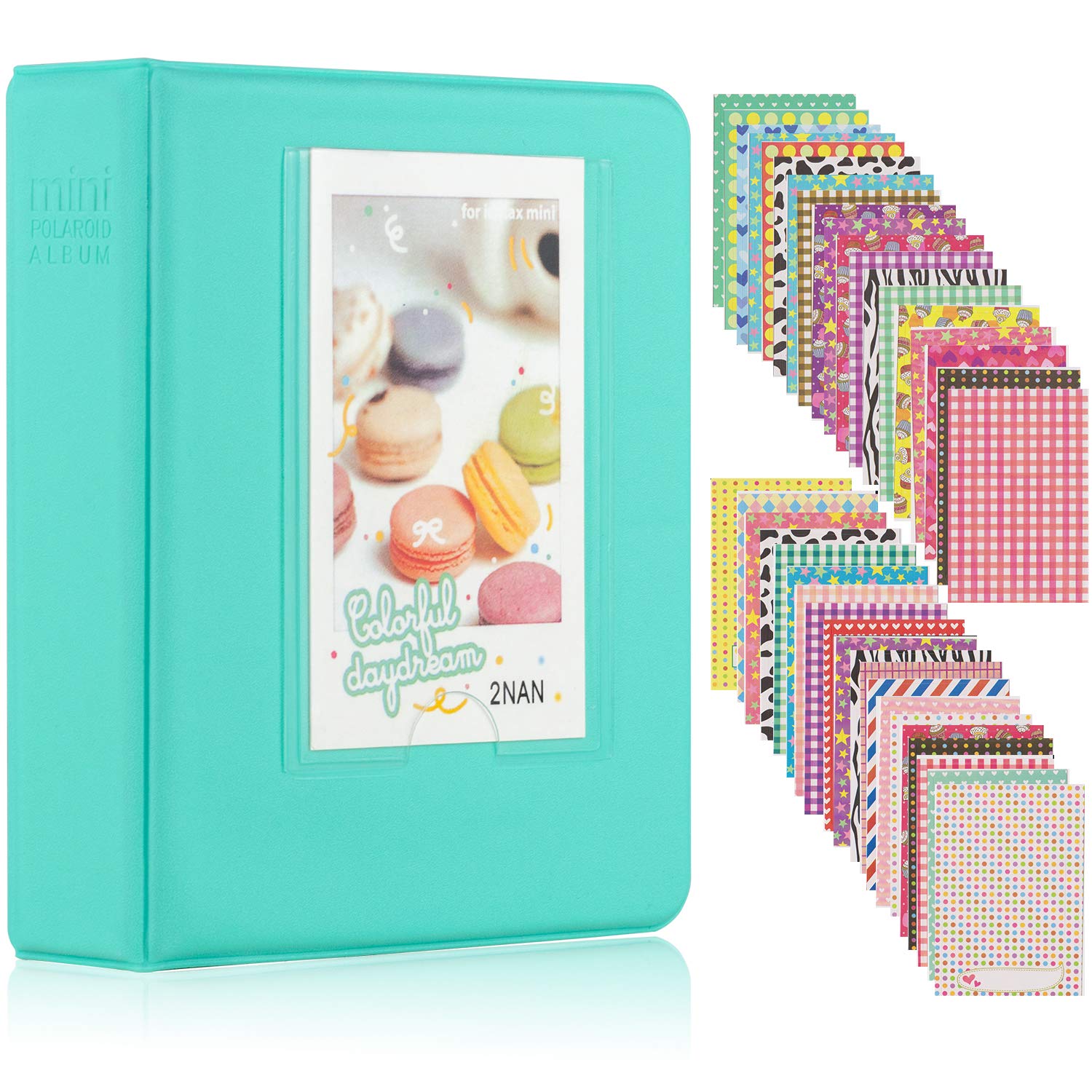 Ablus 64 Pockets Photo Album for Fujifilm Instax Mini 11 90 70 50S 26 25 9 8 8+ 7S Instant Camera, Polaroid Snap Z2300 PIC-300P 