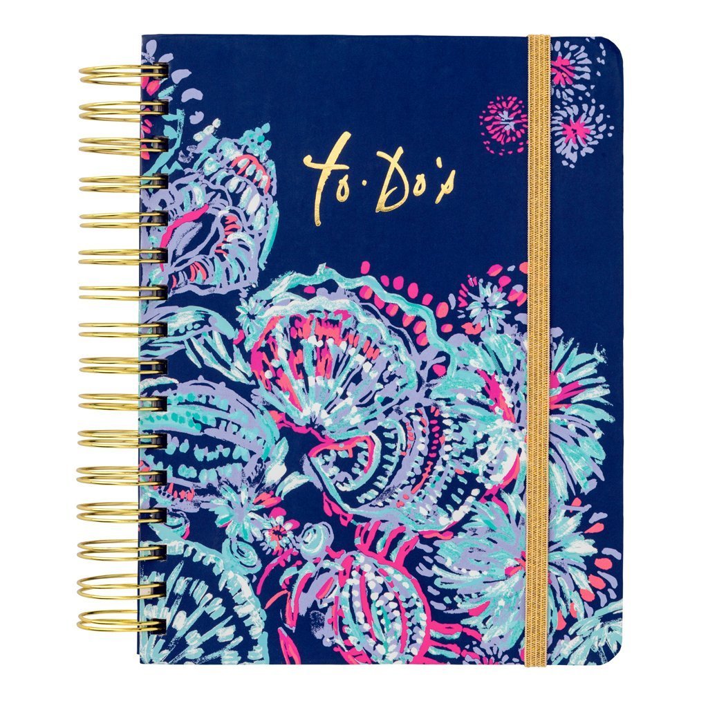 Lilly Pulitzer Women'S Hardcover Undated To Do Planner, 6.5' X 8.5' (Gypsea Girl)