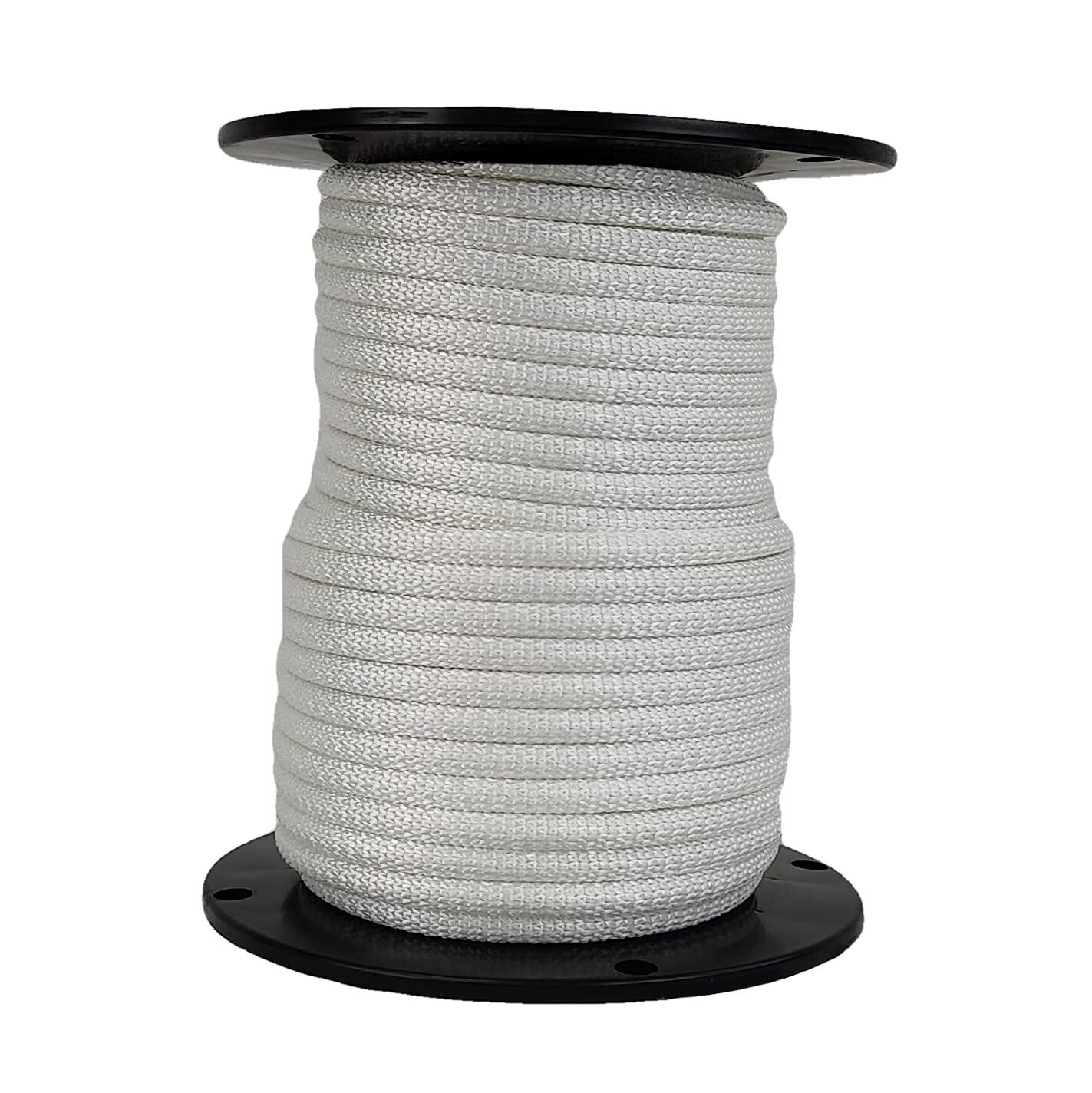5/16 Inch Wire Center Polyester Flagpole Rope - 100 Foot Spool | Industrial Grade - High Uv And Abrasion Resistance - Tamper Res